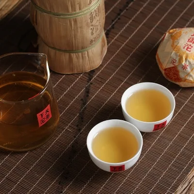 下关 南诏御沱(易武茶区) 普洱茶 生茶 2020年/500克/条 七村八寨 沱茶 图4