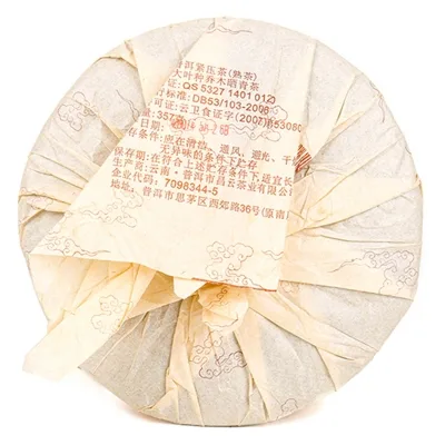 昌云 宫廷 普洱茶 熟茶 2007年/357克/饼 陈年老茶 图3