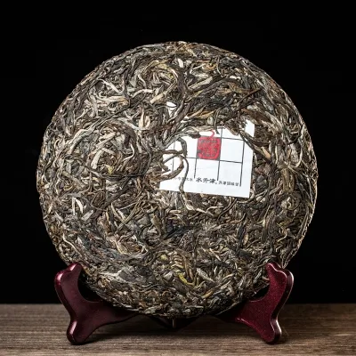 秀沏 邦崴大叶 普洱茶 生茶 2019年/357克/饼 图4