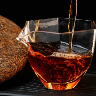 秀沏 天秀  普洱茶 熟茶  2019年/357克/饼 图3