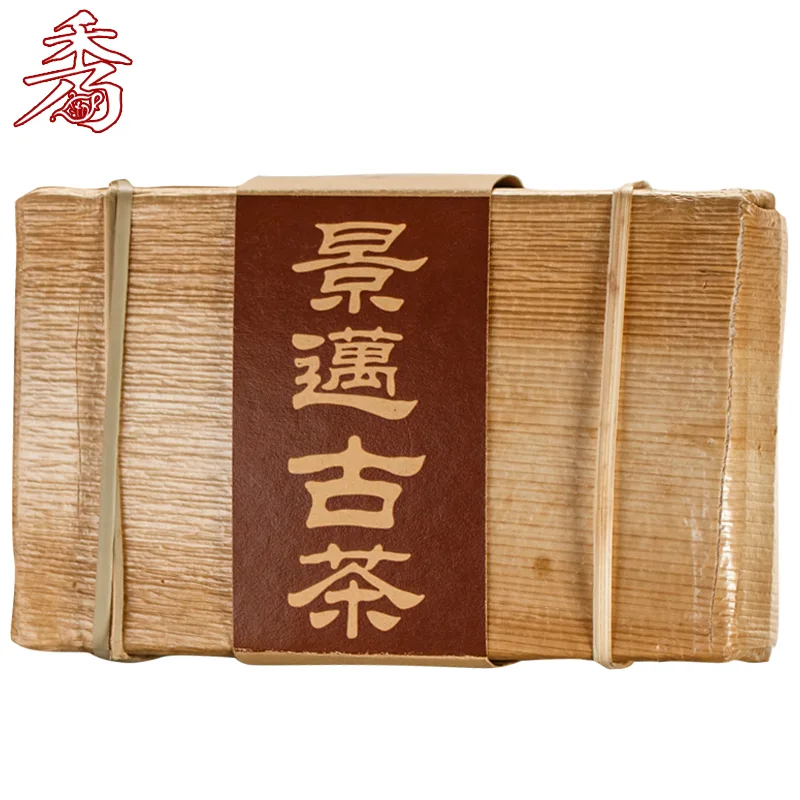 秀沏 景迈古茶  普洱茶  熟茶  2019年/500克 /砖 景迈古树