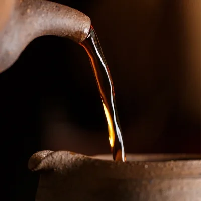 秀沏 景迈古茶  普洱茶  熟茶  2019年/500克 /砖 景迈古树 图4
