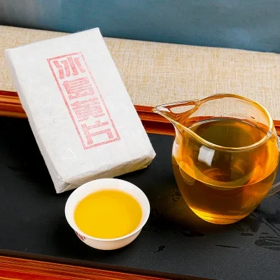 中木 冰岛黄片 普洱茶 生茶 2020年/250克/砖 5年陈料 图3