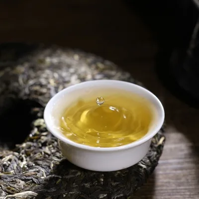 中茶   甜茶  普洱茶  生茶  2020年/357克/饼 图3