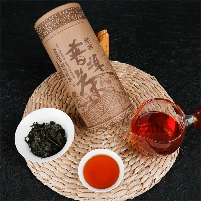 【已售罄】中木 优选857 普洱茶 熟茶 2020年包装/150克/筒 十年陈料 图5