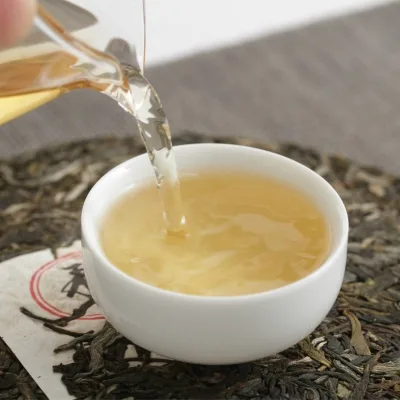 承兴堂 滑竹梁子 普洱茶 生茶 2020年/357克/饼 图4