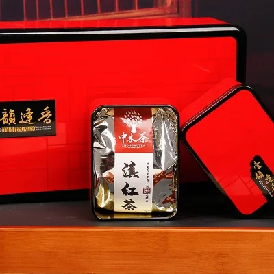 中木 壹韵逢香  普洱茶  滇红茶 2020年/240克/套 蜜香金针 礼品茶 图4