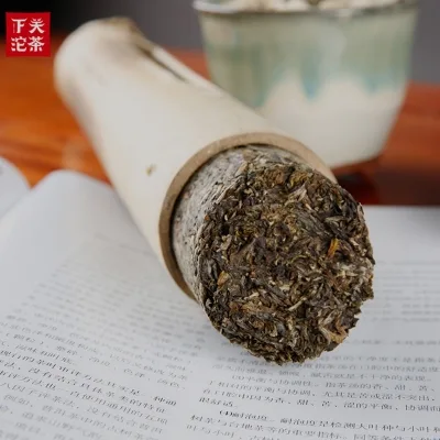 下关 节节高 竹筒茶(普洱茶 生茶 2017年/500克/盒 礼盒 图3