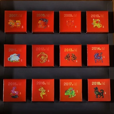 下关 十二生肖聚首礼盒 普洱茶 生茶 2018年/720克/盒 礼品茶 图2