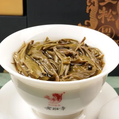 傣园普香 曼松团茶 普洱茶 生茶 2020年/500克/盒 贡茶 美人头 乔木古树 图5