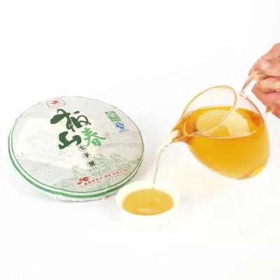 普秀  板山春  普洱茶  生茶  2007年/357克/饼  陈年老茶 图3