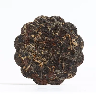 后月  月饼茶   中秋团圆伴手礼   晒红茶   2018年/600克/6个月饼 大树纯料 图3