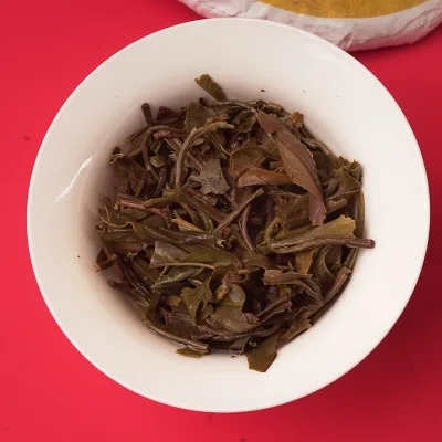 中木 牛运连年 普洱茶 生茶 2021年/357克/饼 牛年生肖饼 图4