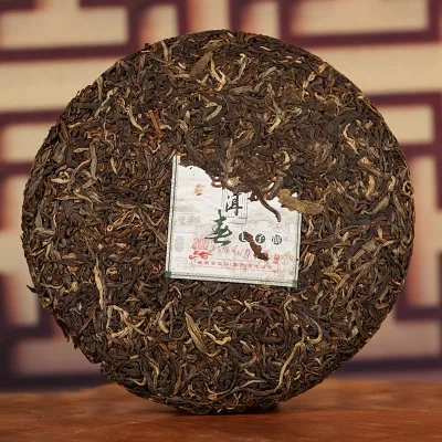 普秀 普洱春 普洱茶 生茶 2007年/ 357克/饼 图2