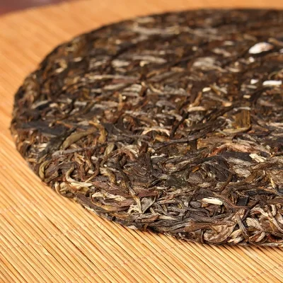 傣园普香 牛运当头 普洱茶 生茶 2020年/400克/饼 牛年生肖纪念饼 勐海古树 图2