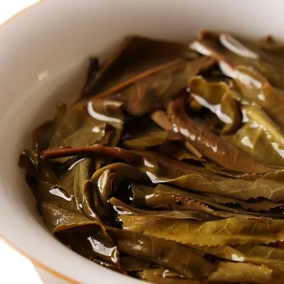 傣园普香 牛运当头 普洱茶 生茶 2020年/400克/饼 牛年生肖纪念饼 勐海古树 图5
