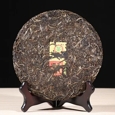 2017年中茶金中茶生茶357克云南普洱茶布朗茶云南七子饼 357克/饼 图2