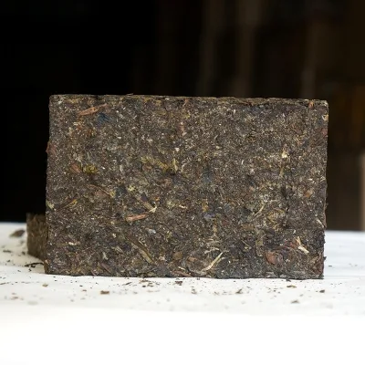 下关 宝焰砖边销砖 普洱茶 生茶 2021年/1250g/袋 图3