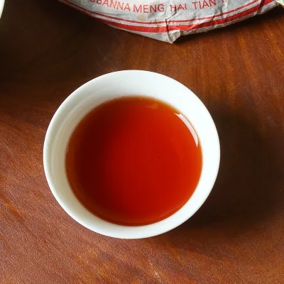 2005年 天福祥七子饼 熟茶 357克/饼 陈年老茶 图3