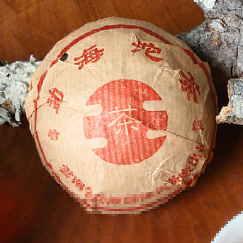 1998年 郎河勐海沱茶 熟茶 100克/沱 陈年老茶 图1