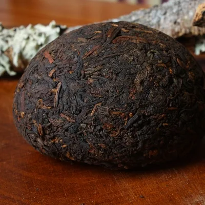 1998年 郎河勐海沱茶 熟茶 100克/沱 陈年老茶 图2