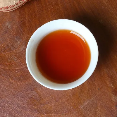 1998年 郎河勐海沱茶 熟茶 100克/沱 陈年老茶 图3