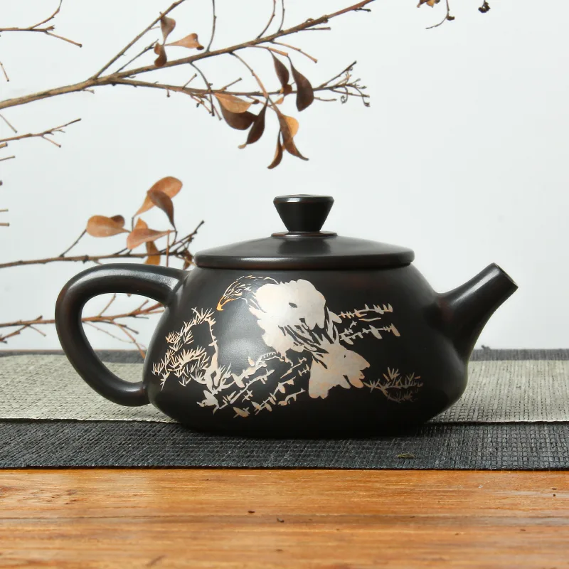 【已售罄】云南建水紫陶 石瓢壶 后月定制款茶具 图1