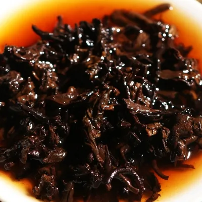 七彩云南 布朗古树 普洱茶 熟茶 2021年/357克/饼 图4