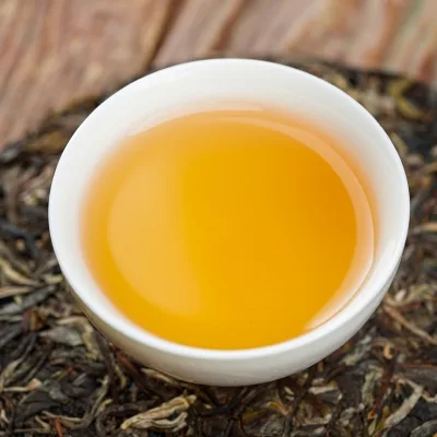 七彩云南 曼糯正山古树 普洱茶 生茶 2021年/357克/饼 图3
