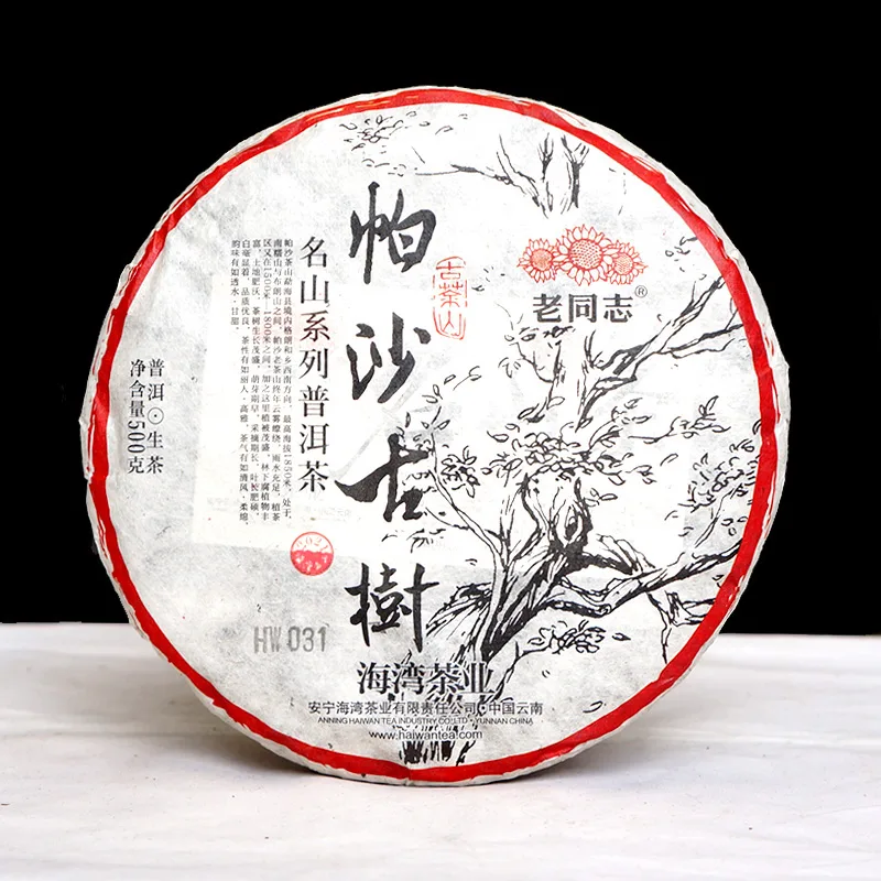 老同志 帕沙古树 普洱茶 生茶 2021年/500克/饼