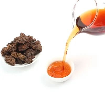 勐海古树 老茶头 普洱茶 熟茶 2021年/散装 200克/份 原味醇香熟茶 图2