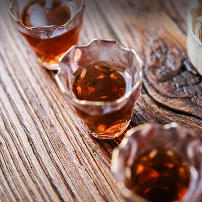 下关 梅花铁饼 普洱茶  熟茶    2021年/100克/饼 图3