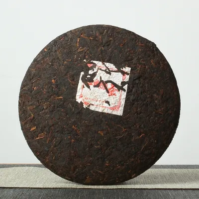 牛洛河 马帮贡茶 普洱茶 熟茶 2008年/357克/饼 陈年老茶 图2