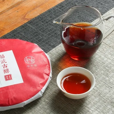 中木  易武古醇  普洱茶  熟茶  2021年/357克/饼 三年陈料压制 图4