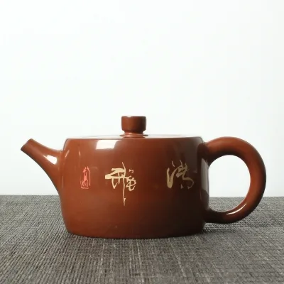 【已售罄】云南建水紫陶壶 亮面石瓢壶 纯手工制作 每一个都是独一无二的 图4