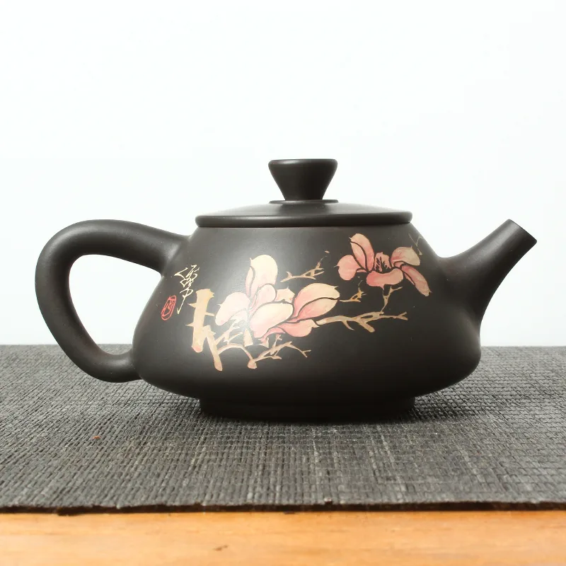 【已售罄】云南建水紫陶壶 黑色石瓢纯手工制作 每一个都是独一无二的 图1