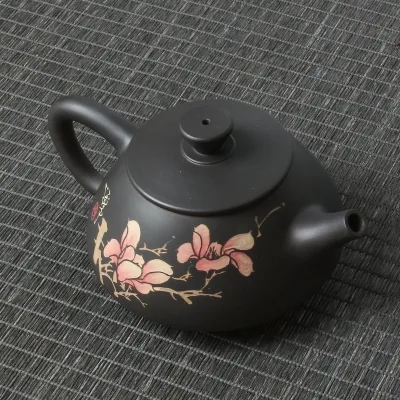 【已售罄】云南建水紫陶壶 黑色石瓢纯手工制作 每一个都是独一无二的 图4