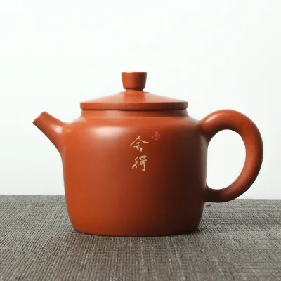 云南建水紫陶壶 残贴亮光 纯手工制作 每一个都是独一无二的 图3