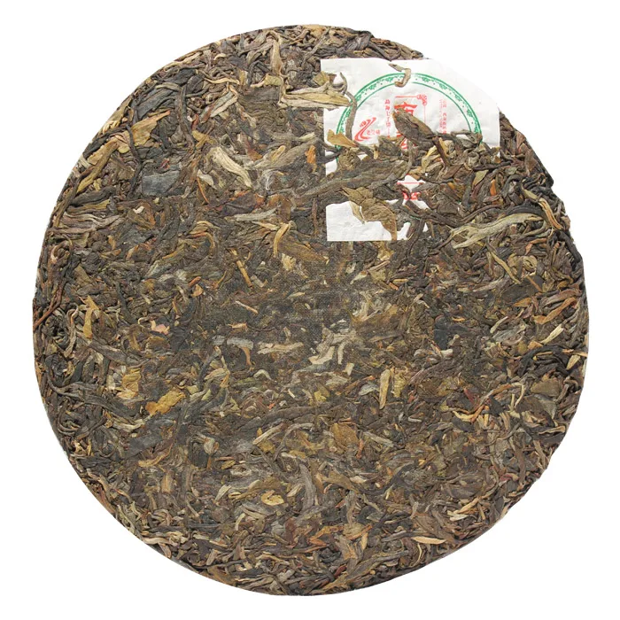 老曼峨 布朗山老树茶7628 生饼 勐海班章茶厂普洱茶生茶 2007年 357克/饼 陈年老茶 图3