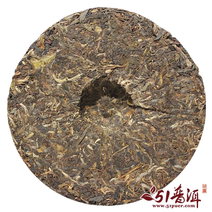 老曼峨 布朗山老树茶7628 生饼 勐海班章茶厂普洱茶生茶 2007年 357克/饼 陈年老茶 图4