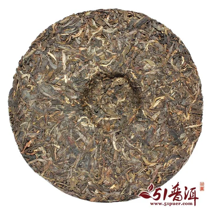 翠羽丹霞轩 班章野生古茶  普洱茶 生茶  2007年/357克/饼  陈年老茶 图4