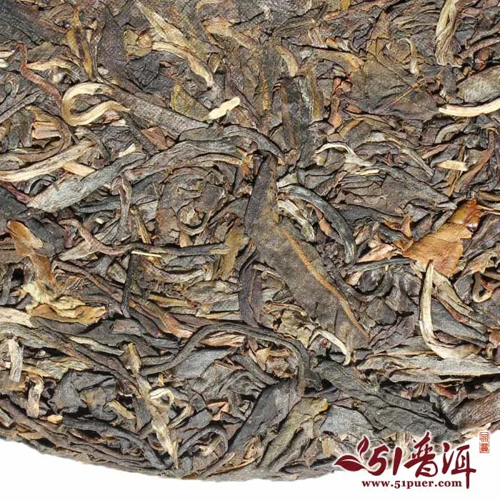 翠羽丹霞轩 班章野生古茶  普洱茶 生茶  2007年/357克/饼  陈年老茶 图5