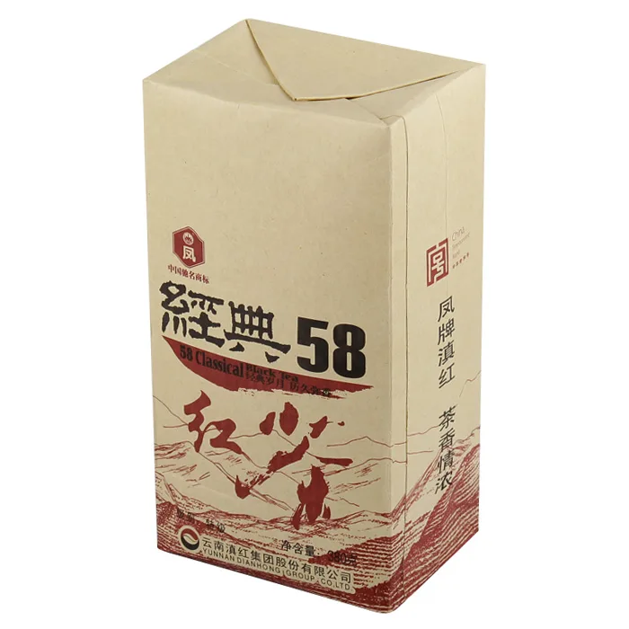 【活动特惠】凤牌  经典58  普洱茶  红茶   380克/盒 特价 云南滇红茶