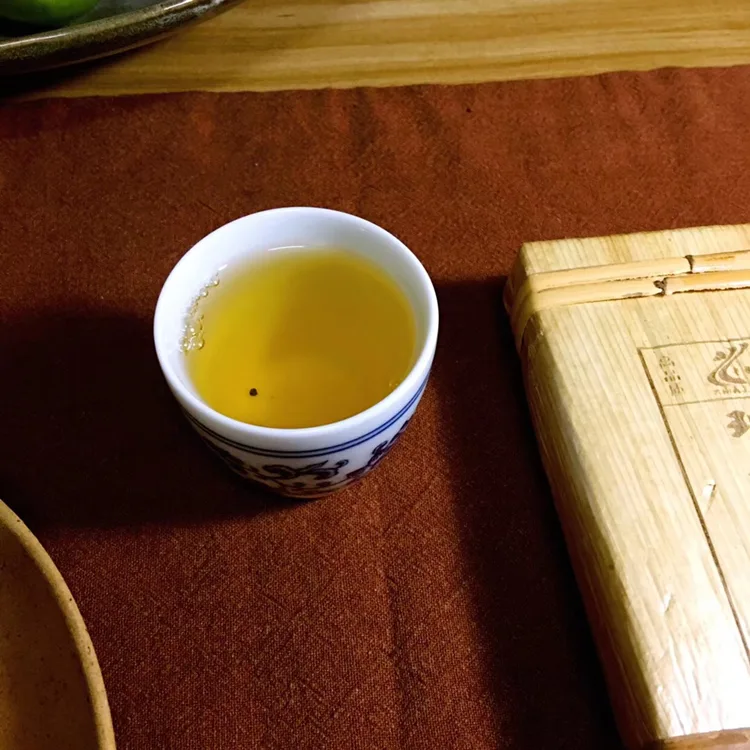 老曼峨 班章生砖 普洱茶 生茶 2014年250克/砖 生茶特级勐海班章茶厂 图5