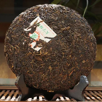 中茶 大字绿印 普洱茶 生茶 2007年/380克/饼 陈年老茶 图2