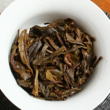 薄刀山 野生七子圆茶 普洱茶 生茶 2004年 357克/饼 陈年老生茶 图4