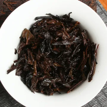 中木 勐库熟砖 普洱茶 熟茶 2018年 1000克/砖 图4