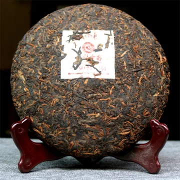 【已售罄】七彩云南 龙饼 普洱茶 熟茶 年份随机/357克/饼 图3