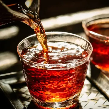 中茶 水蓝印  普洱茶 熟茶  2021年/357克/饼 图2
