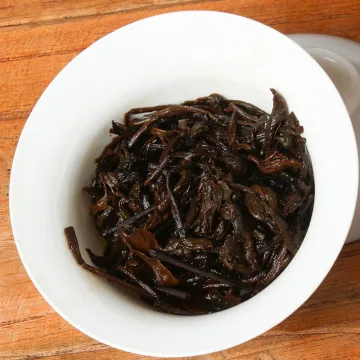 中木虎年生肖茶 熟茶 勐库大雪山原料 临沧熟茶 357克/饼 图5